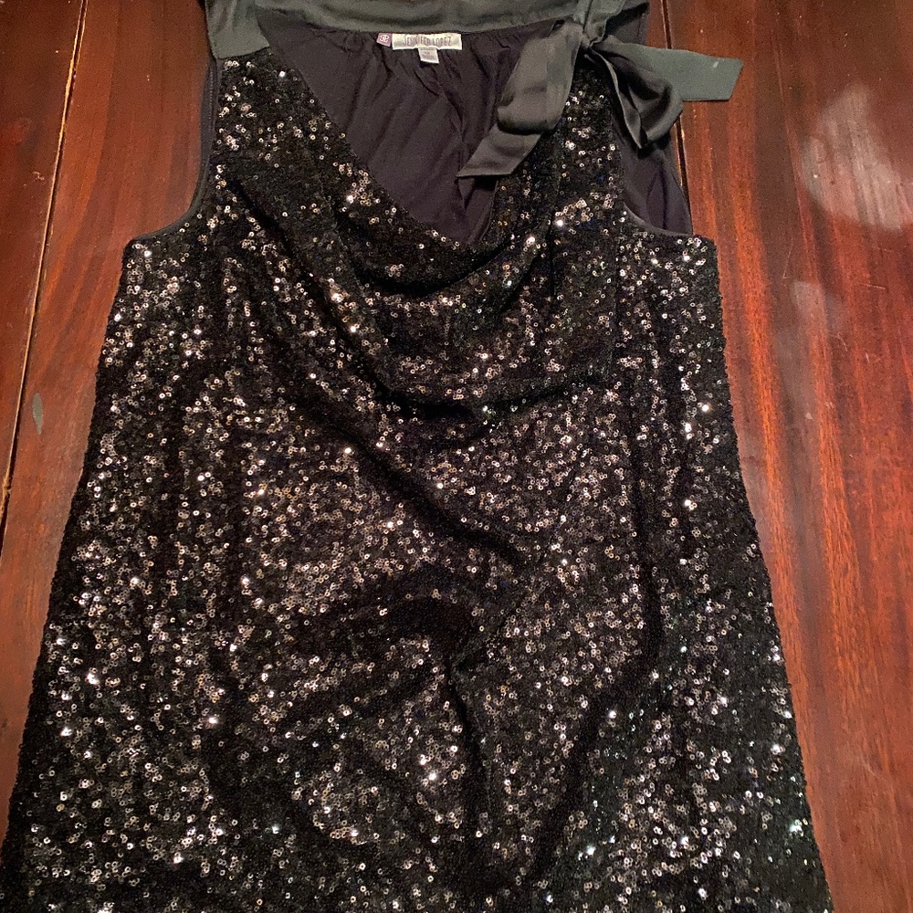 Jennifer Lopez Sequin top